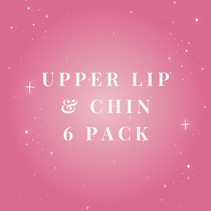 Upper Lip & Chin Laser 6 Pack