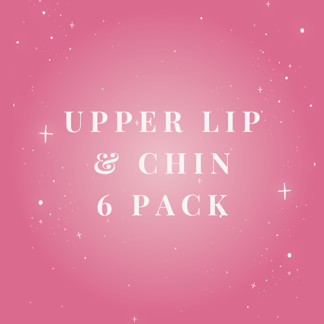 Upper Lip & Chin Laser 6 Pack