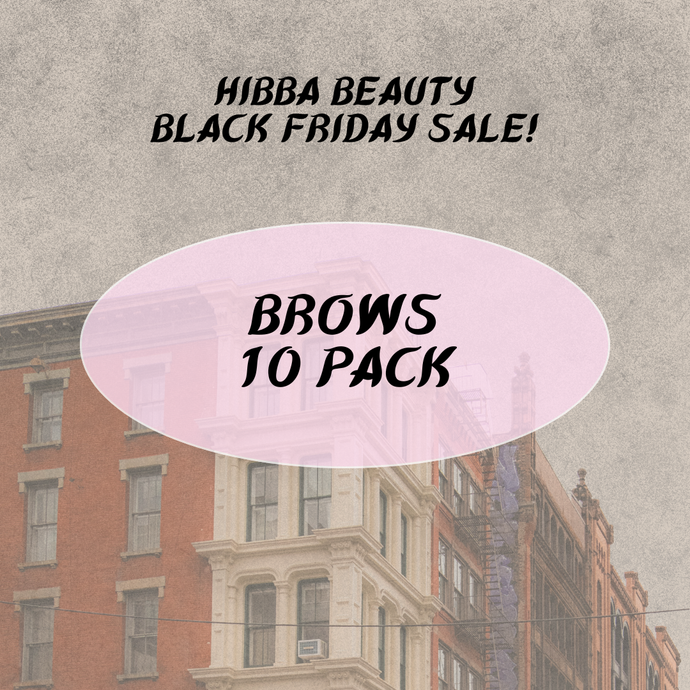 Black Friday Brows 10 Pack