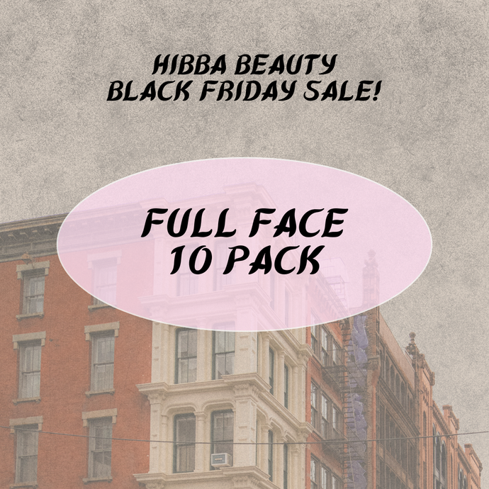 Black Friday Full Face 10 Pack