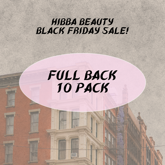 Black Friday Full Back 10 Pack