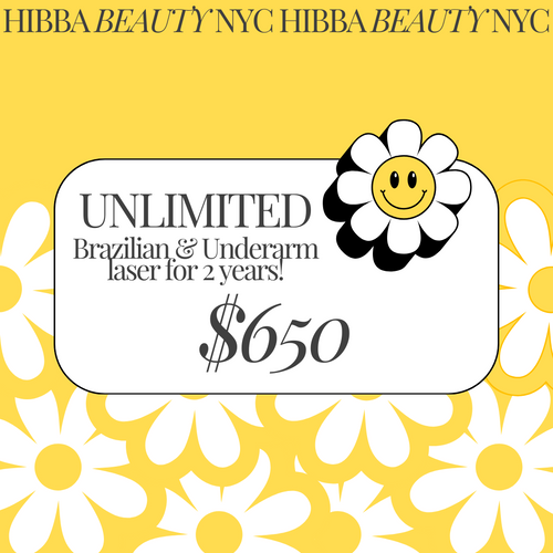 UNLIMITED Brazilian and Underarm Laser