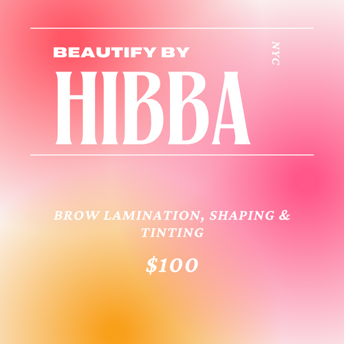 Beautify by Hibba - Brow Lamination, Shaping & Tinting